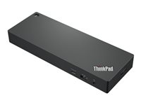 Lenovo ThinkPad Thunderbolt 4 WorkStation Dock - Dockningsstation - Thunderbolt 4 - HDMI, 2 x DP, 2 x Thunderbolt - 1GbE - 300 Watt - Förenta Staterna 40B00300US
