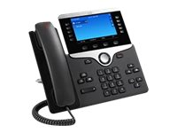 Cisco IP Phone 8841 - VoIP-telefon - SIP, RTCP, RTP, SRTP, SDP - 5 rader - återanvänd CP-8841-3PCC-K9-RF