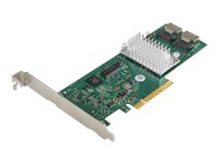 Fujitsu D2607 - Kontrollerkort - 8 Kanal - SATA 6Gb/s / SAS 6Gb/s - RAID 0, 1, 10 - PCIe 2.0 x8 - för PRIMERGY RX1330 M1, RX4770 M1, RX600 S6, SX150 S8, SX350 S8, TX1320 M1, TX1330 M1 S26361-F3554-L8