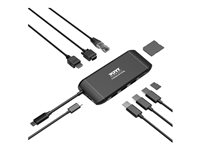 PORT connect - Dockningsstation - USB-C - HDMI, VGA - 1GbE 901913