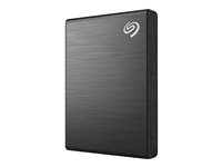 Seagate One Touch SSD STKG2000400 - SSD - 2 TB - extern (portabel) - USB 3.0 (USB-C kontakt) - svart - med Seagate Rescue Data Recovery STKG2000400
