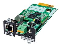 Eaton Cybersecure Gigabit Industrial Gateway Card for UPS and PDU, UL 2900-1 and IEC 62443-4-2 Certified - Adapter för administration på distans - Mini Slot - för P/N: 9PX6KG2, 9PX6KIECG2, 9PX6KP1G2, 9PX6KP2G2, 9PX6KTF5G2, 9PX8KG2, 9PX8KMG2, 9PX8KTF5G2 INDGW-M2