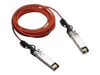 HPE Aruba - 10GBase direktkopplingskabel - SFP+ (hane) till SFP+ (hane) - 3 m - för HPE Aruba 6300F, 6300M, 8325-32C, 8325-48Y8C R9F84A